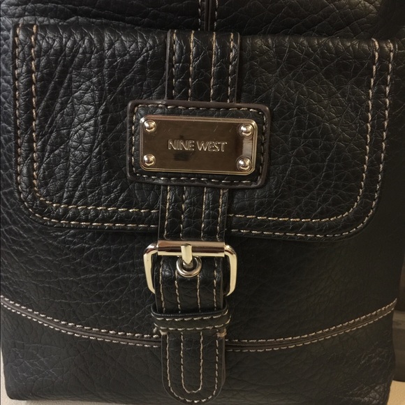 Nine West, Black Crossbody Purse - Picture 4 of 13